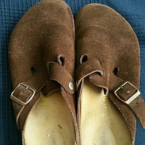 🍁 Birkenstock Boston Suede Clog 🍁